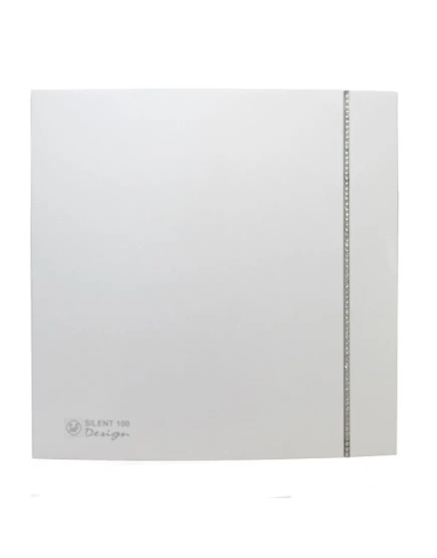 Ventilator de extracție pentru baie Soler & Palau Silent 100 CZ Design Swarovski
