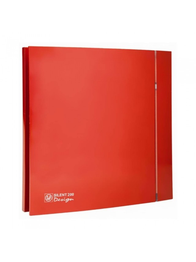 Ventilator de extracție pentru baie Soler & Palau Silent-200 CZ Red Design 4C
