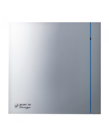 Ventilator de extracție pentru baie Soler & Palau Silent 100 CHZ Silver Design 3C