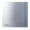 Ventilator de extractie pentru baie Soler & Palau Silent-200 CHZ Silver Design 3C, DN 120 mm, senzor de umiditate si timer, putere 16W, protectie IP45, debit 180 m³/h