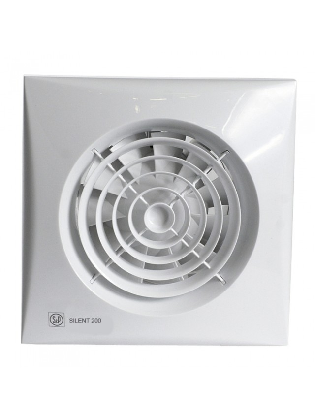 Ventilator de extracție pentru baie Soler & Palau Silent-200 CRZ