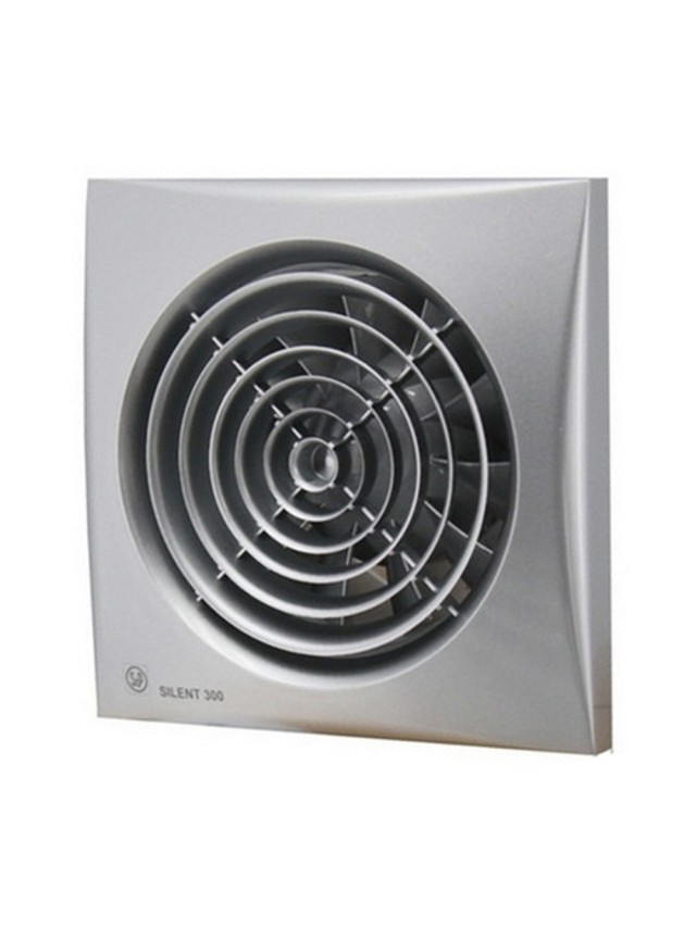 Ventilator de extracție pentru baie Soler & Palau Silent-300 CRZ Silver