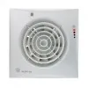 Ventilator de extractie pentru baie Soler & Palau Silent 100 CHZ Visual, DN 100 mm, senzor de umiditate si timer, putere 8W, protectie IP45, debit 95 m³/h