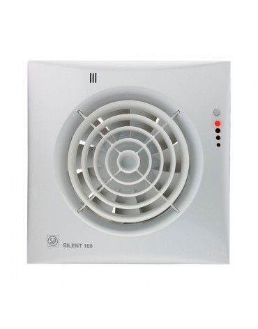 Ventilator de extracție pentru baie Soler & Palau Silent 100 CHZ Visual