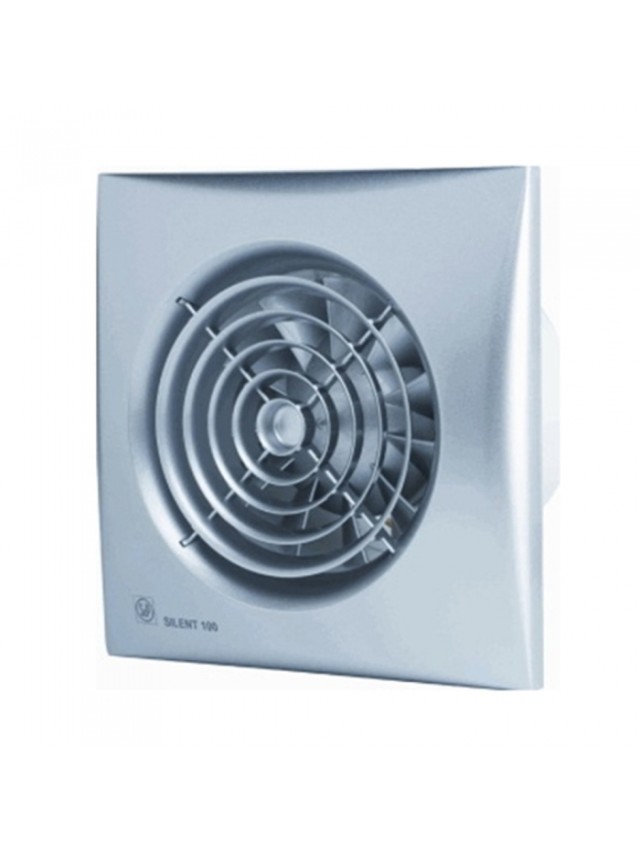 Ventilator de extracție pentru baie Soler & Palau Silent 100 CRIZ Silver