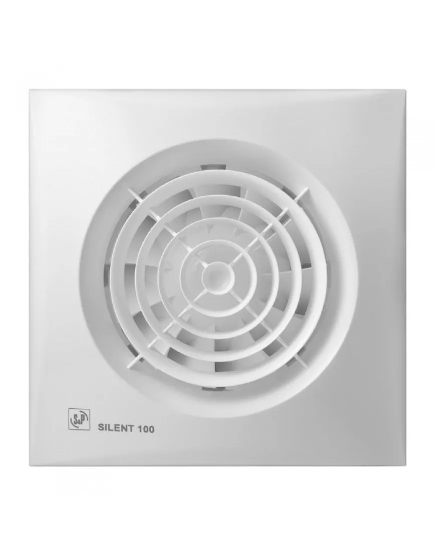 Ventilator de extracție pentru baie Soler & Palau Silent 100 CZ