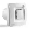 Ventilator de extractie pentru baie Soler & Palau Silent Dual 100, DN 100 mm, senzor de prezenta si umiditate, 2 viteze, putere 8W, protectie IP45, debit 90 m³/h