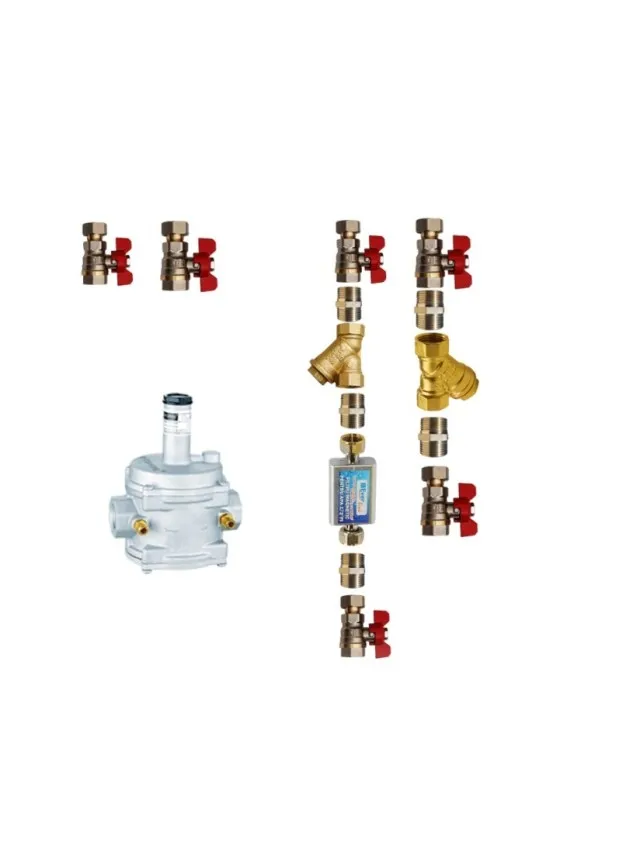 Kit armaturi montaj centrala termica