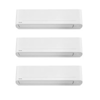 Aparat de aer conditionat multisplit TOSHIBA cu doua unitati interne YUKAI 9000 si una de 12000 BTU , 2*RAS-B10E2KVG-E+RAS-B13E2KVG-E+RAS-3M26G3AVG-E