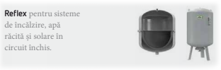 Vas expansiune diafragma Reflex N sisteme incalzire