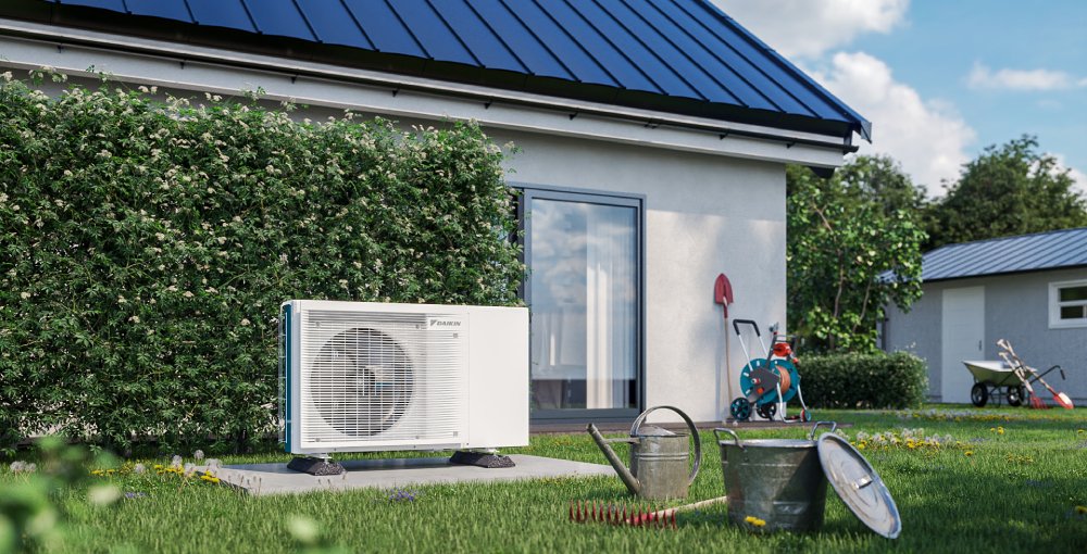 Pompă de căldură Daikin Altherma 3 M EDLA06EV3 6 kW monobloc — ambient exterior