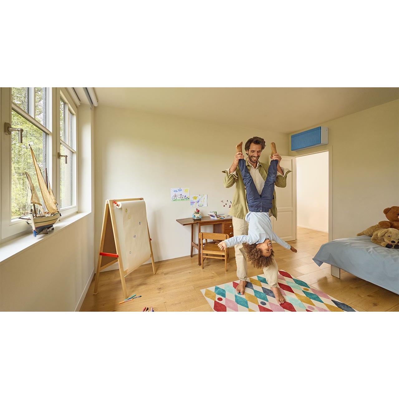 Daikin Stylish silențios în dormitorul copiilor
