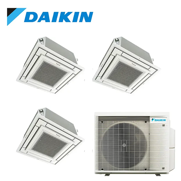 Aer condiționat casetă Daikin FFA-A9 montaj tavan 3 unitati interioare multi-split Bluevolution