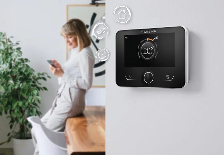 Centrală termică Ariston ONE+ NET - interfață Sensys HD