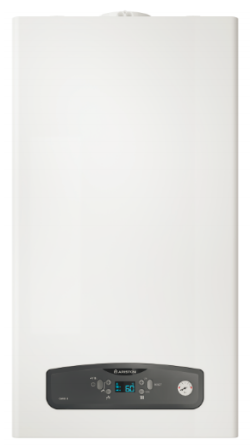 Centrală termică Ariston Cares S 24 kW cu schimbător INOX și kit de evacuare inclus
