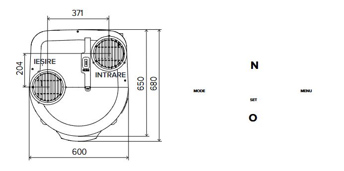 Schema racorduri NUOS PLUS Wi-Fi A-M