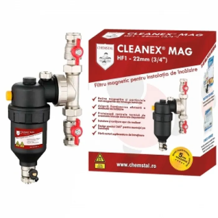 CLEANEX MAG HF1 22mm cu ambalaj Chemstal garanție 5 ani