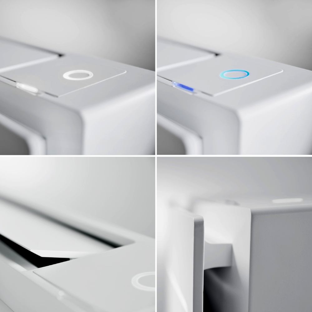 Design consola Daikin Perfera FVXM-A linii moderne orizontale discret elegant