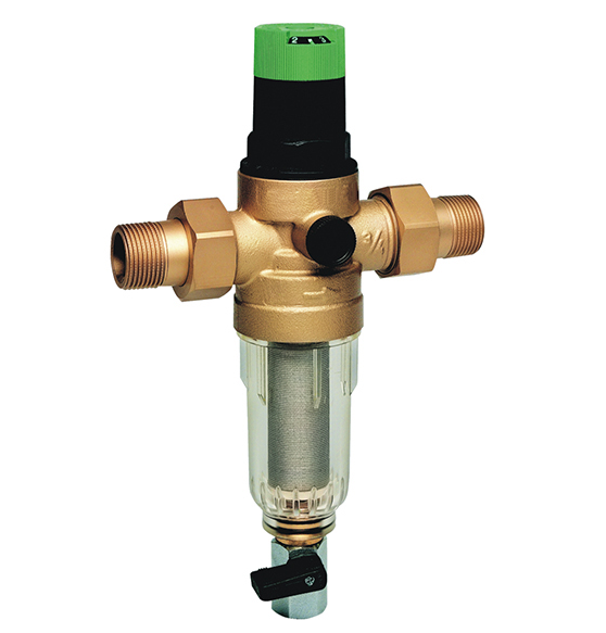 Filtru reductor cu purjare Resideo Braukmann FK06-1/2AA DN15 3/4 sită 100 microni