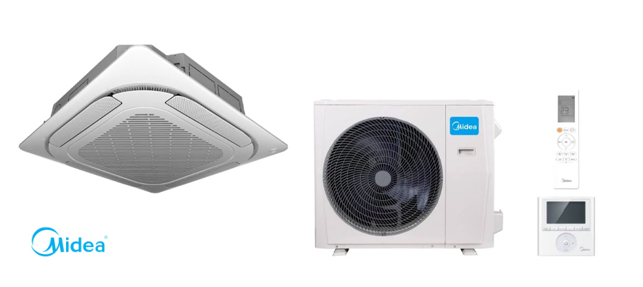 Casetă Midea Breezeless+ Roundflow super slim