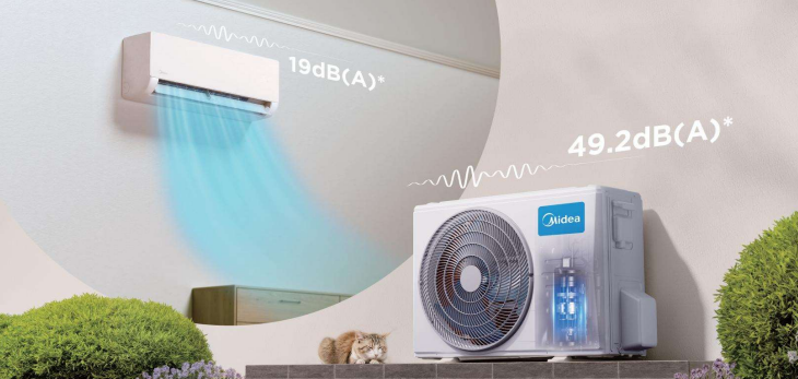 Sistem control umiditate Midea Solunar picatura apa AI