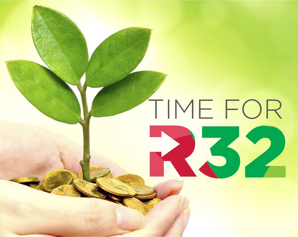 Time for R32 Mitsubishi Electric agent frigorific GWP redus 68 procente MFZ-KT