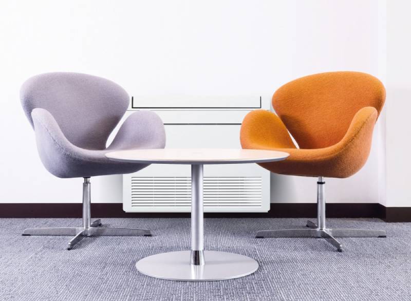 Mitsubishi Electric MFZ-KT25VG consola pardoseala ambient interior living modern