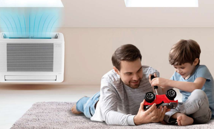 Aparat Aer Conditionat Consolă Rotenso Aneru Mod Răcire Mansardă Familie Confort