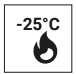 -25°C Încălzire