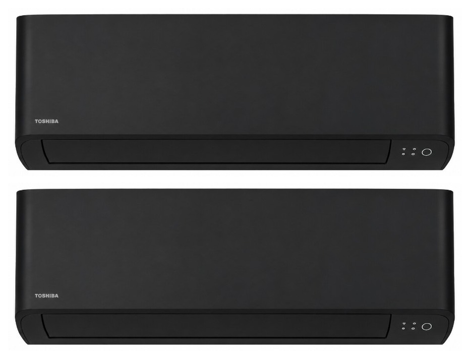 Toshiba Edge Negru — 2 unități interne