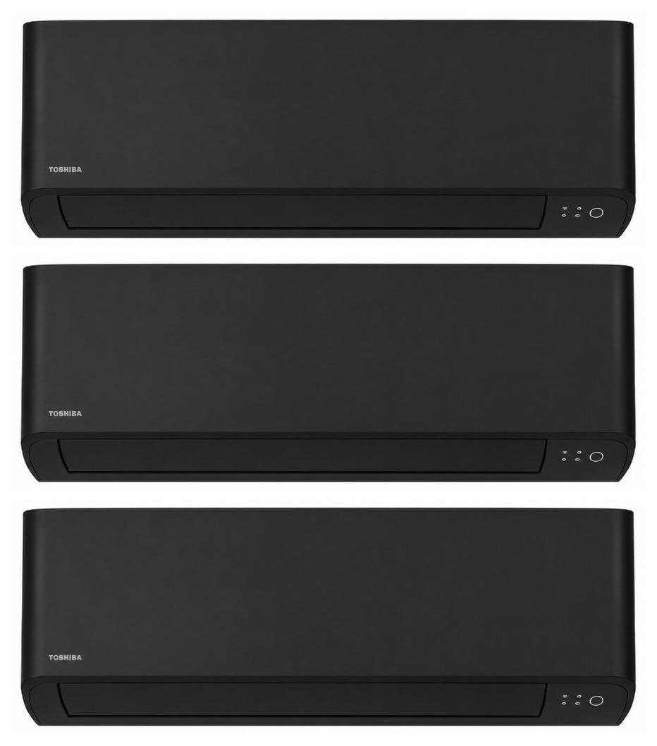 Toshiba Edge Negru — 3 unități interne