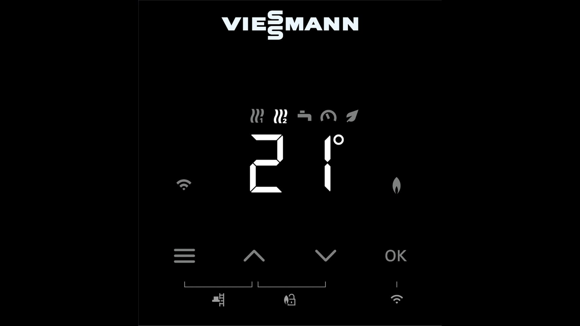 Ecran LCD cu afișaj pe 7 segmente Vitodens 100-W
