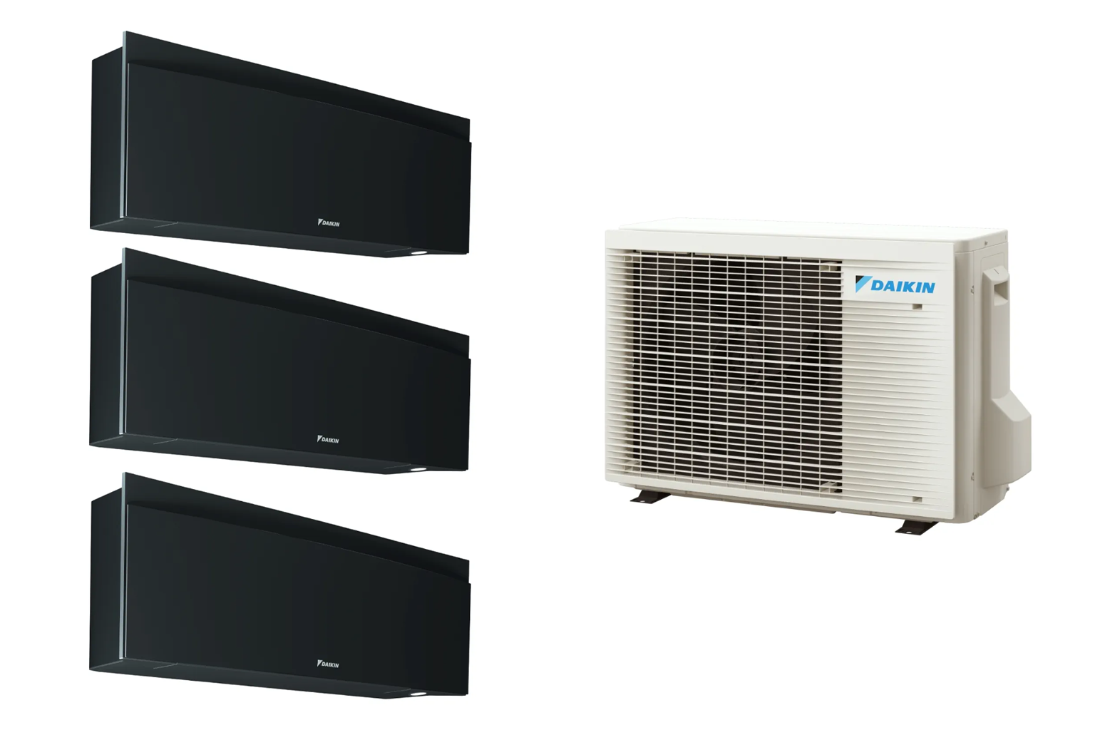 Multisplit Daikin Emura Black 3 zone — FTXJ35AB FTXJ20AB FTXJ20AB 3MXM68A
