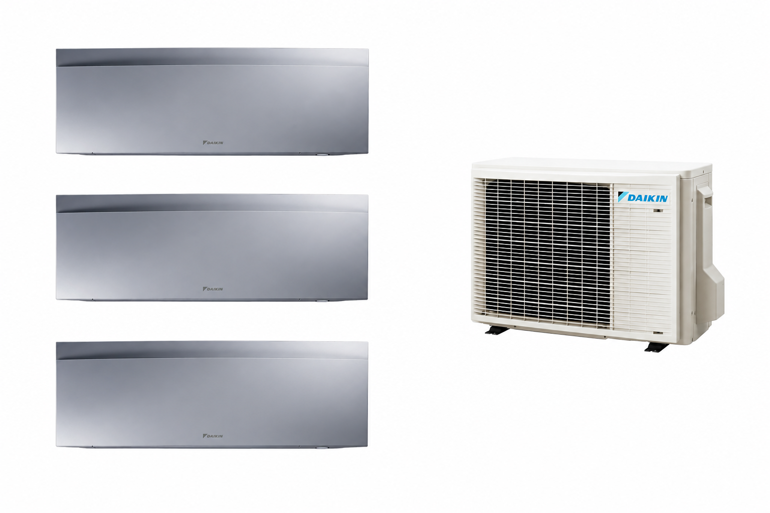 Multisplit Daikin Emura Silver 3 zone — FTXJ35AS FTXJ25AS FTXJ25AS 4MXM80A