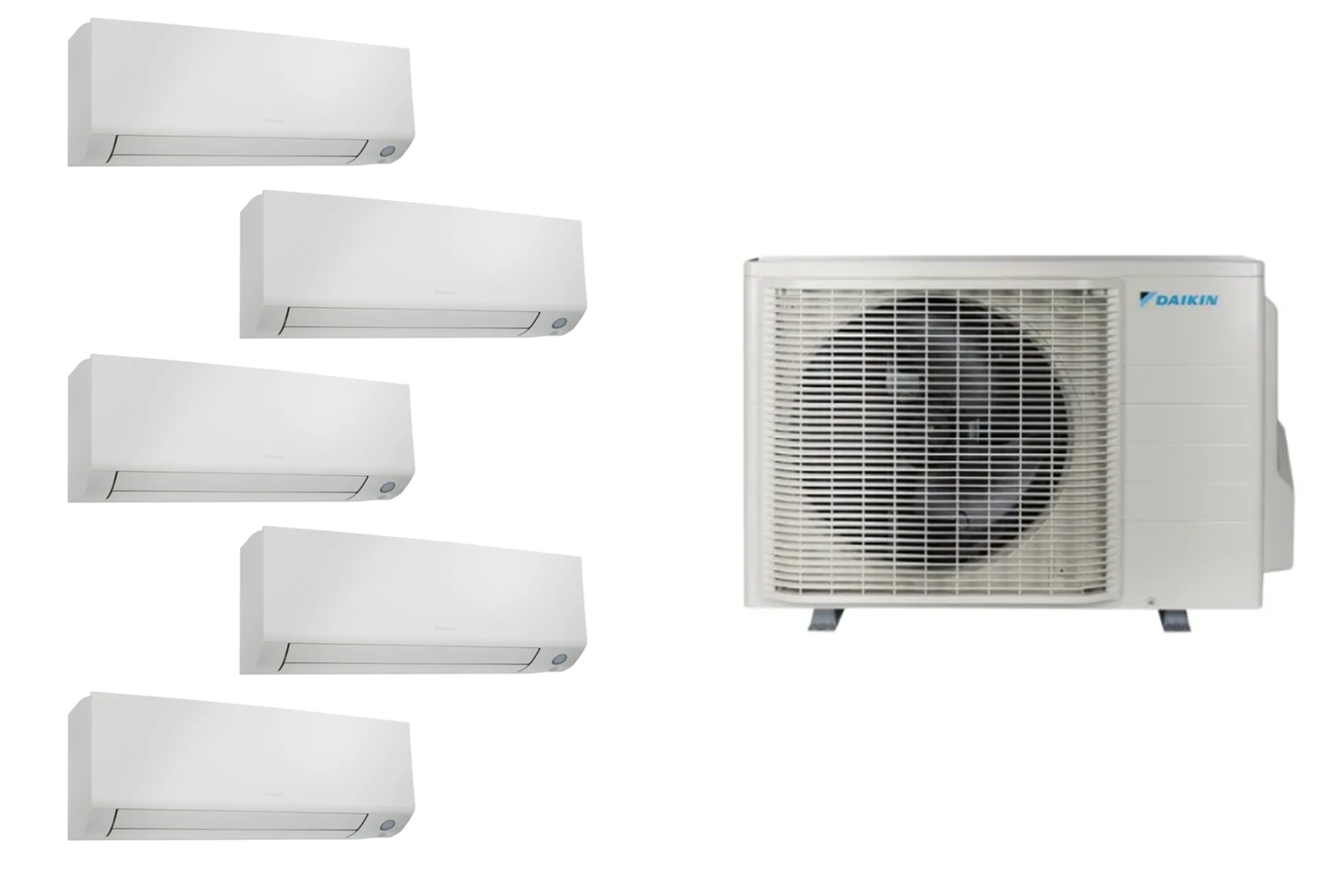 Multisplit Daikin Perfera 4× CTXM15A + FTXM50A + 5MXM90A Bluevolution